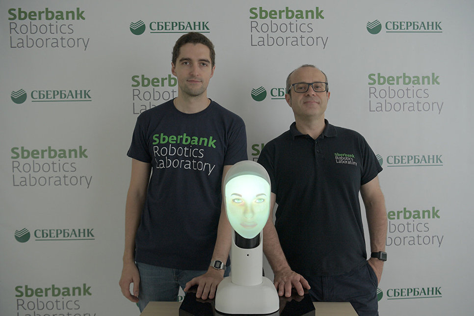 Sberbankを雇用し、またロボット