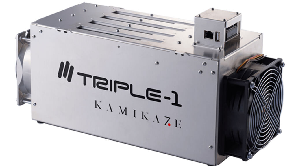 Cuánto майнит Kamikaze: Triple-1 desarrolla una nueva generación de асиков a 7-nanoescala chip