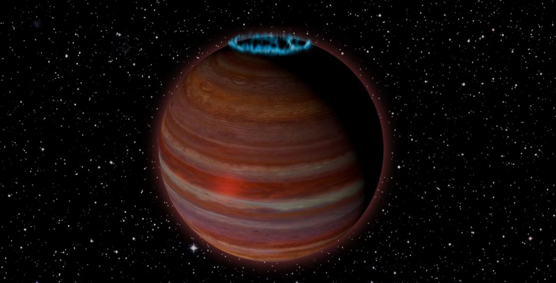 科学者は発見された巨大な迷惑星の強力な磁場