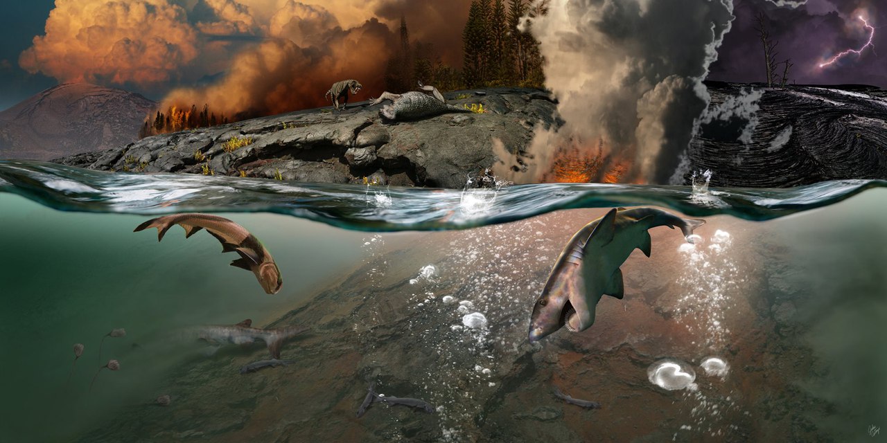 Scientists have proposed another explanation for the mass extinction in Earth's history