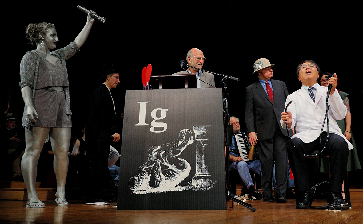 I USA endte med seremonien for tildelingen av IG nobelprisen i 2018