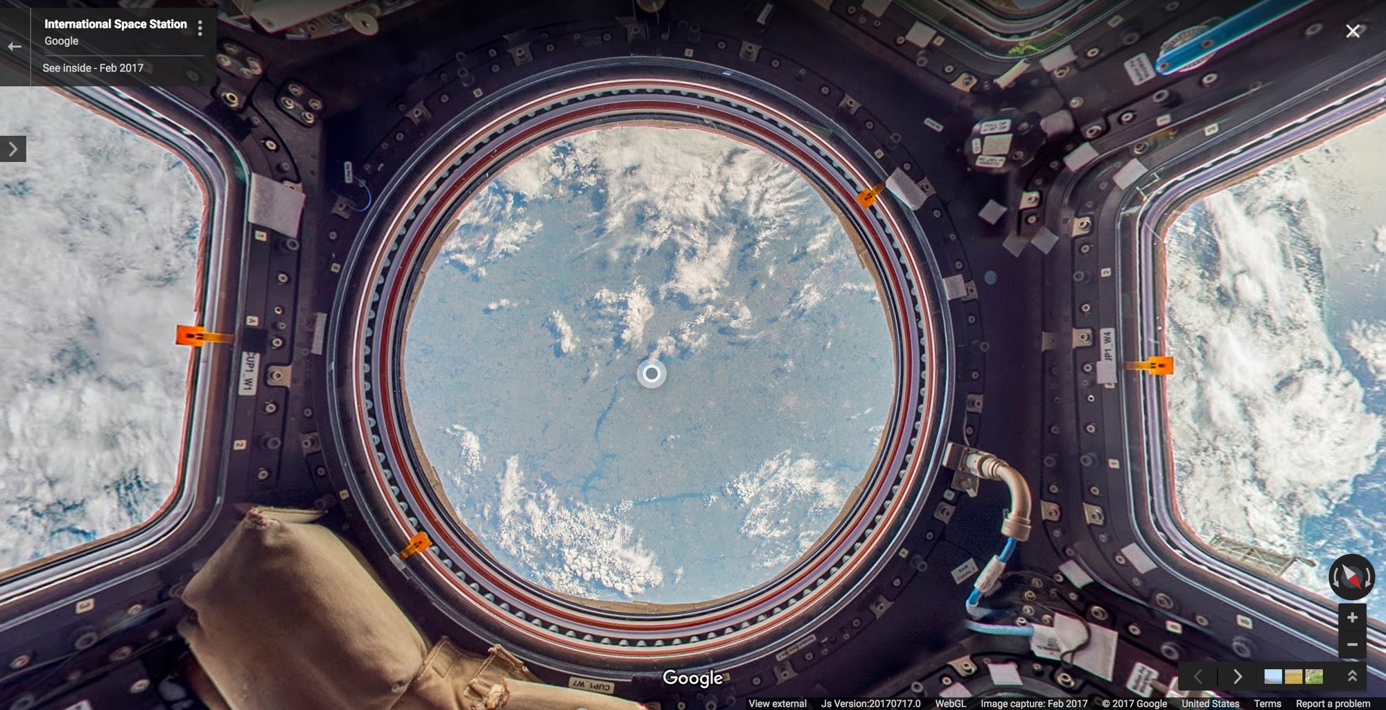 Resin, which closed up hole on the ISS, was quite