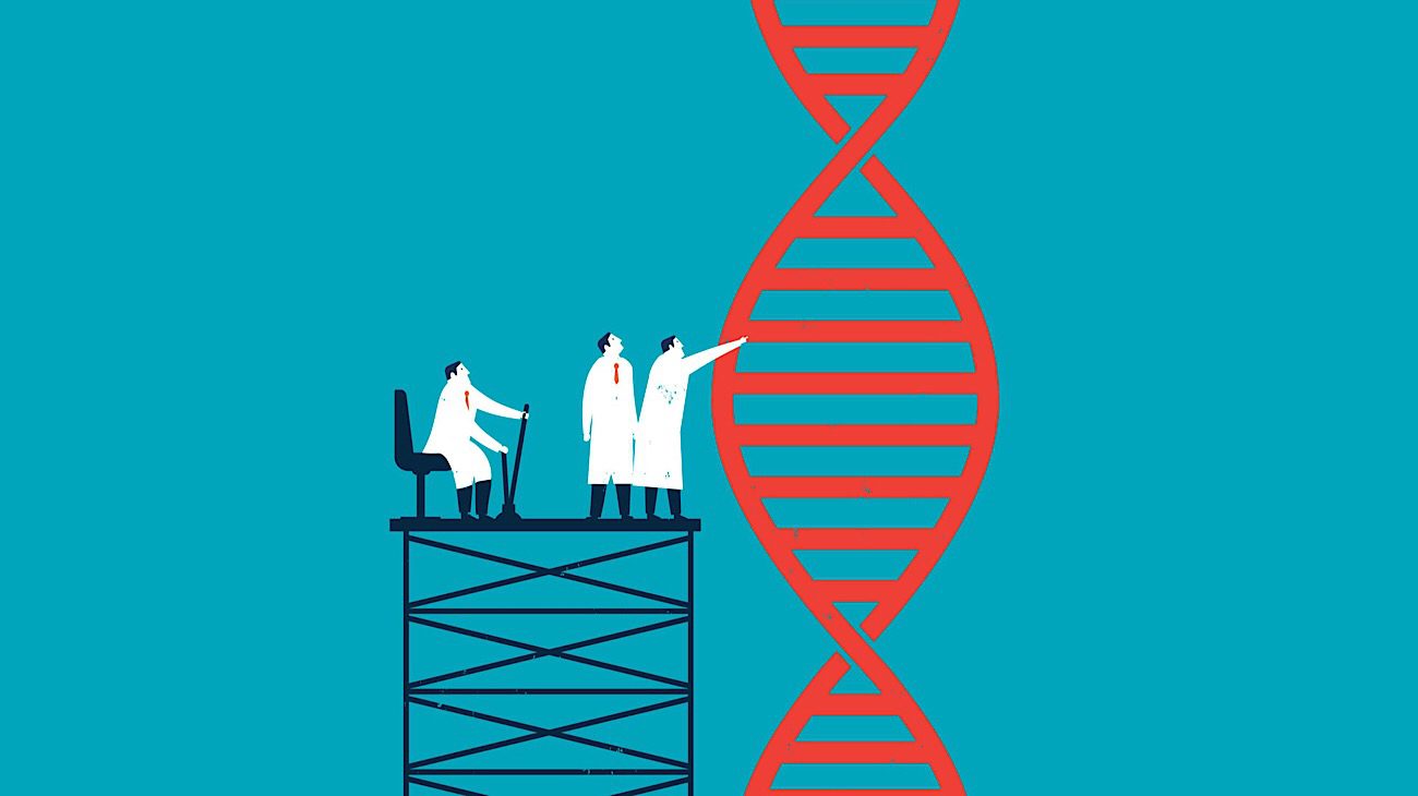 La genética de nuevo por un hotel los genes humanos y muy sorprendidos