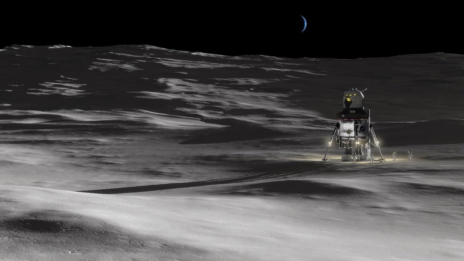 Lockheed Martin has introduced the concept of the lunar landing module for the station Gateway