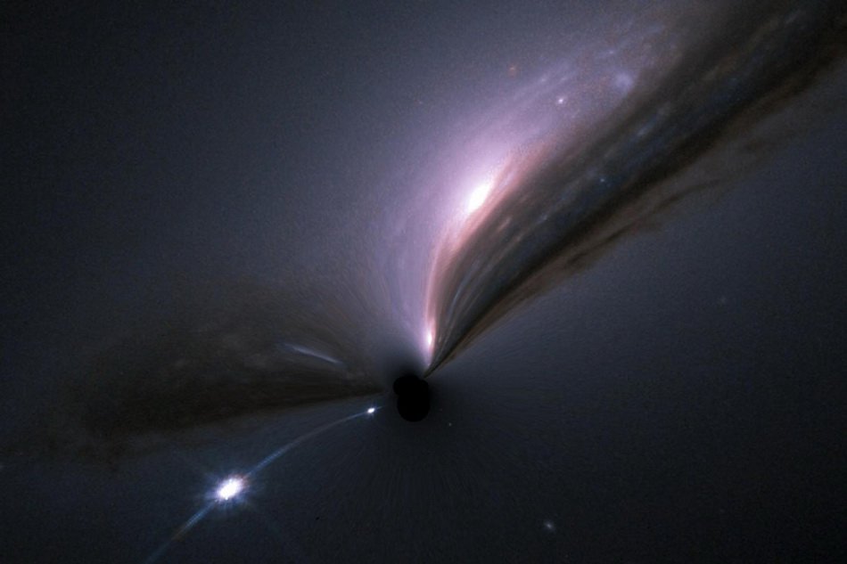 Um novo estudo limita a contribuição de buracos negros em matéria escura