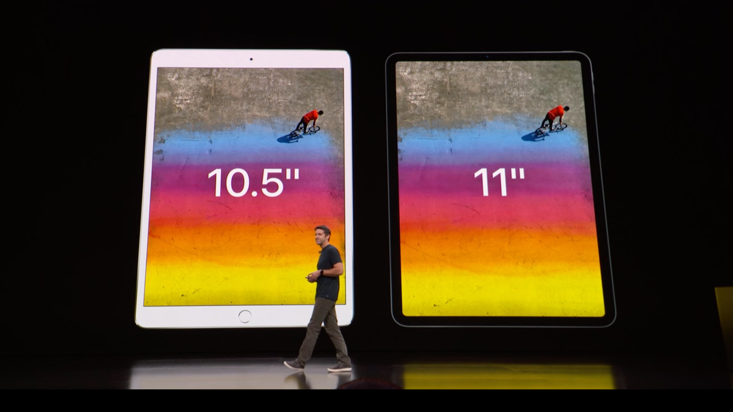 The end of the presentation, Apple presented the new iPad Pro, MacBook Air and Mac mini