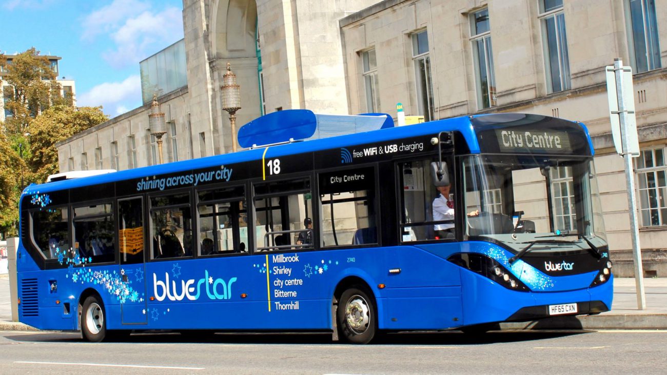 İngiltere'de başlatılan otobüs, hava temizleyici