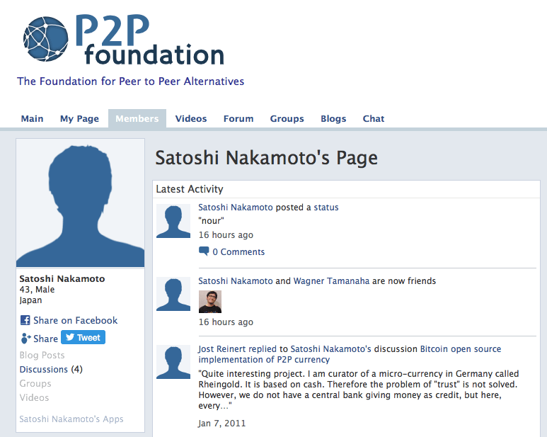 Satoshi är vid liv? I developer profil Bitcoin det finns ett nytt meddelande
