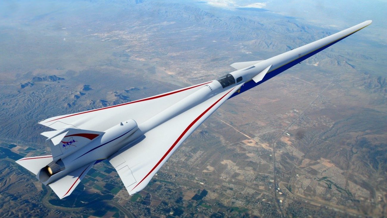 Lockheed Martin started to build an experimental supersonic aircraft