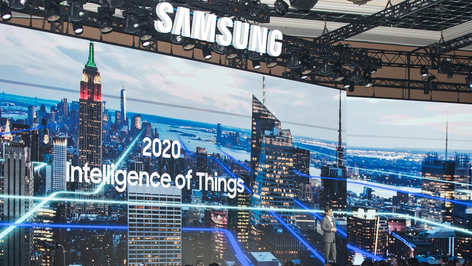 Die Intelligenz der Google — Fernseher von Samsung