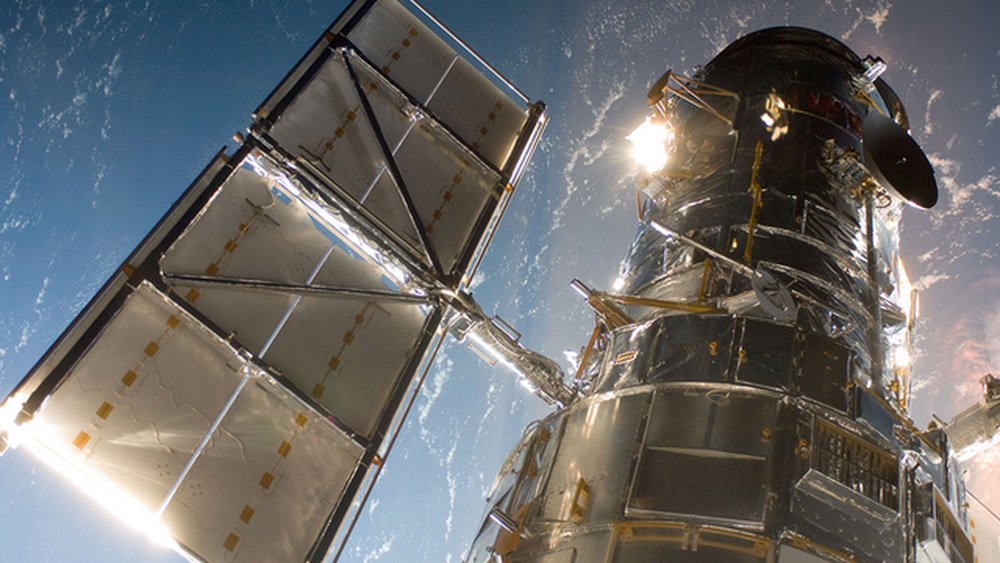 NASA repaired the space telescope 