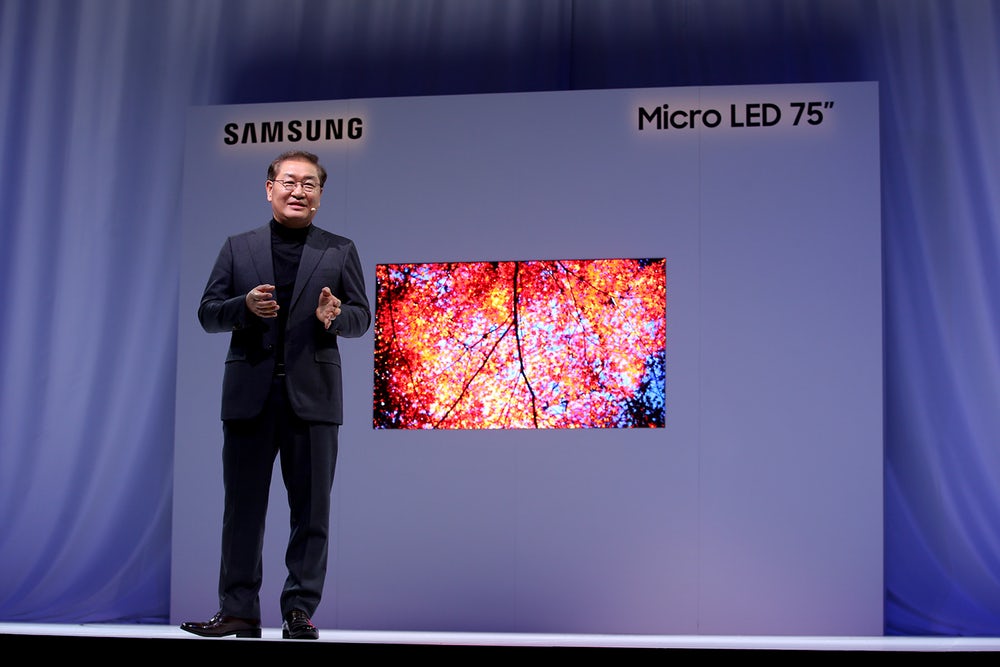#CES | Samsung showed a new modular microspathodon TV