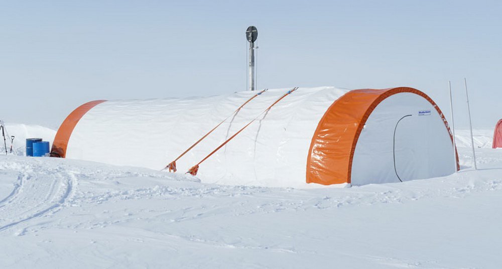A prototype rig developed for Mars will face in Antarctica