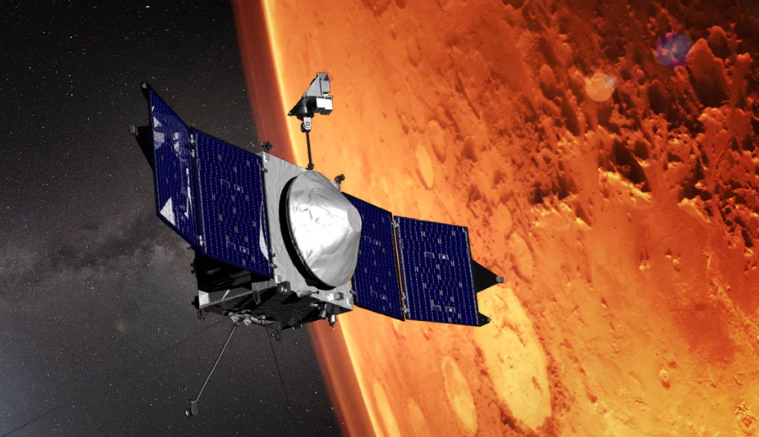 What will the Mars satellite MAVEN in 2020?
