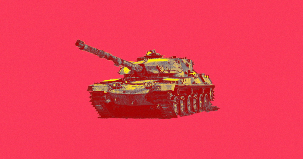 In the United States decided to develop tanks based on artificial intelligence