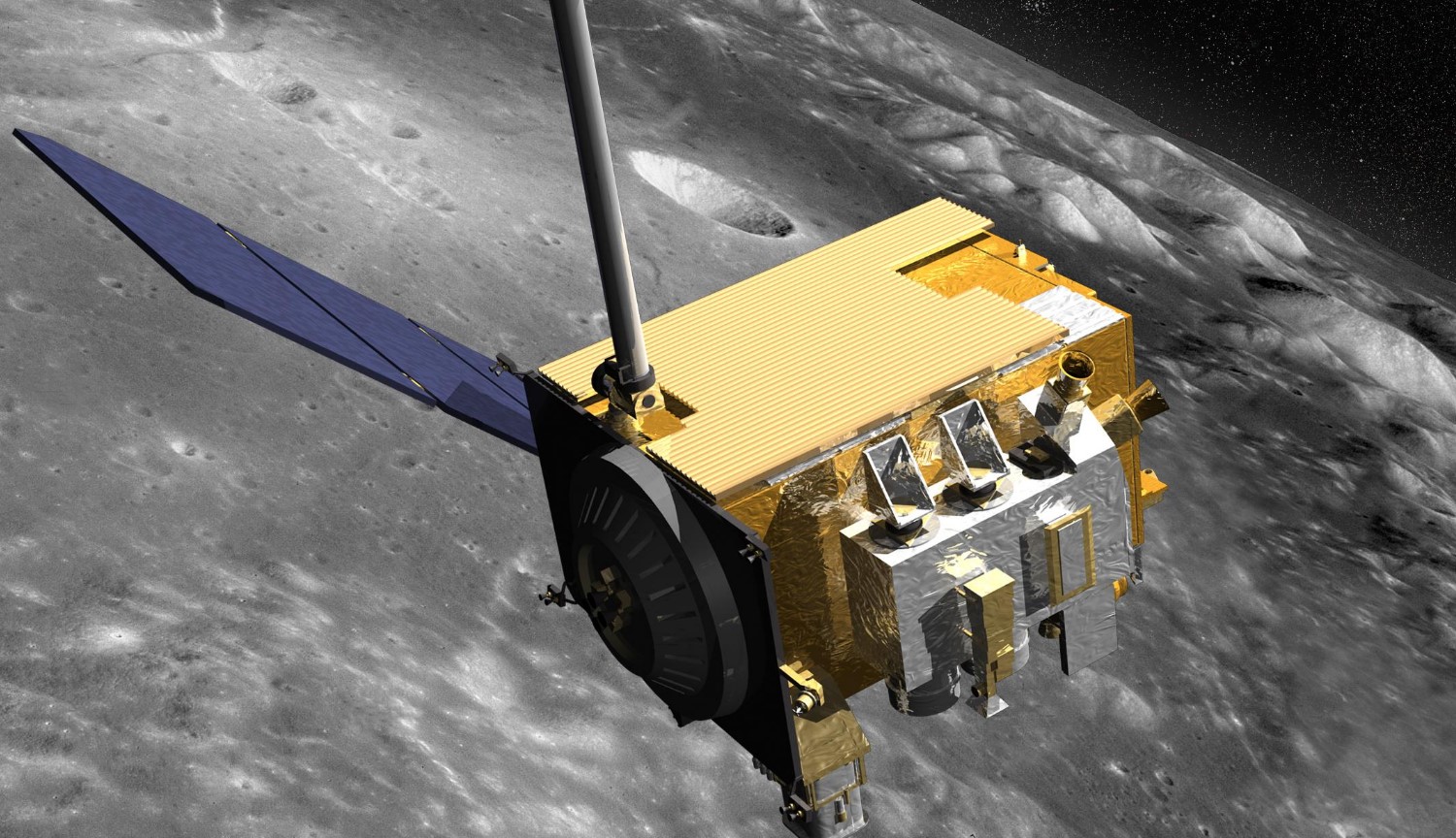 NASA modbevist en af de teorier om fremkomsten af vand på månen