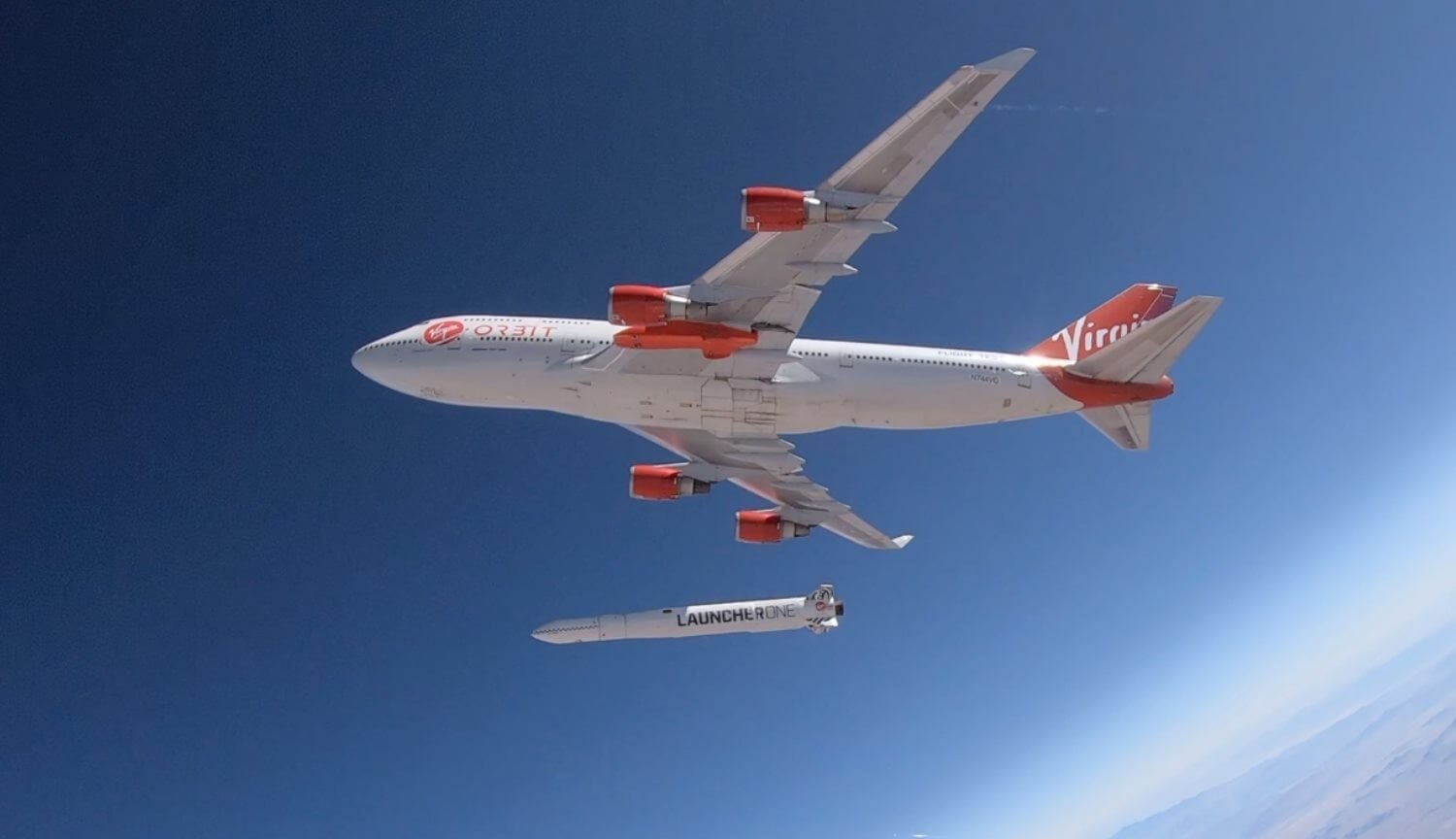Why Virgin dropped the Orbit space rocket out of a plane?