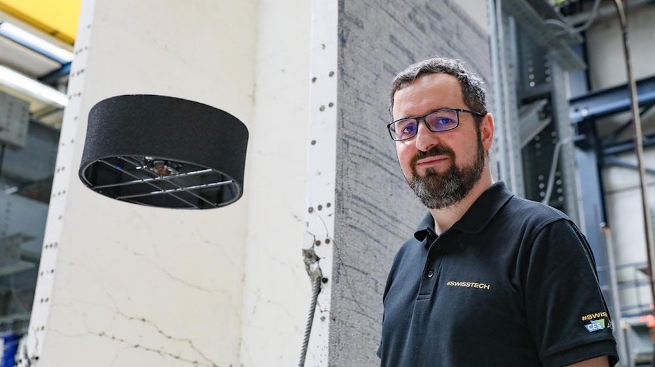 Drohne in Form eines Ringes kann Fliegen 2 mal länger als квадрокоптеры