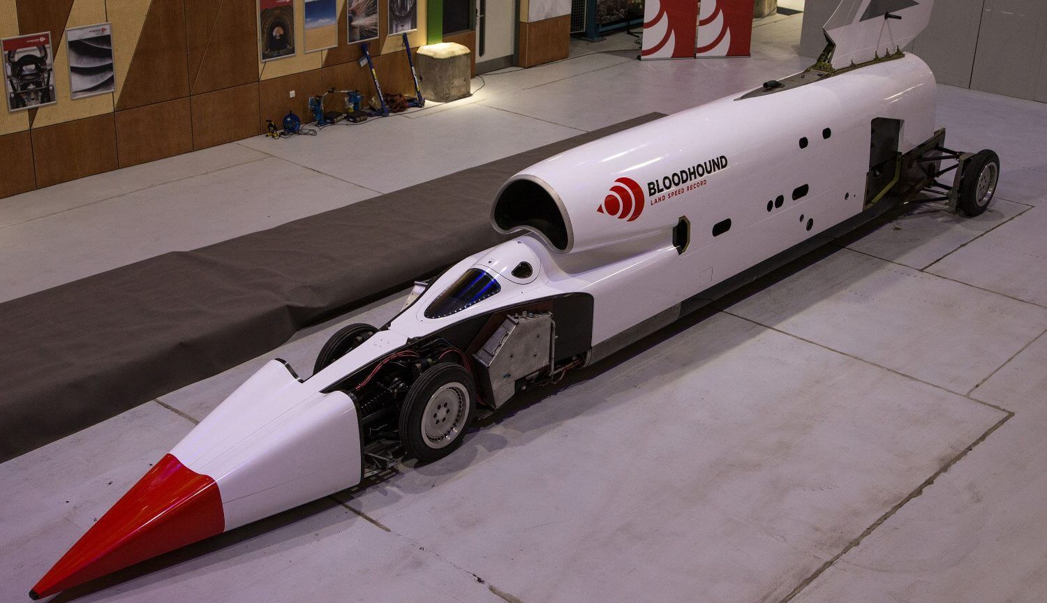 The fastest car in the world ready to set a new record