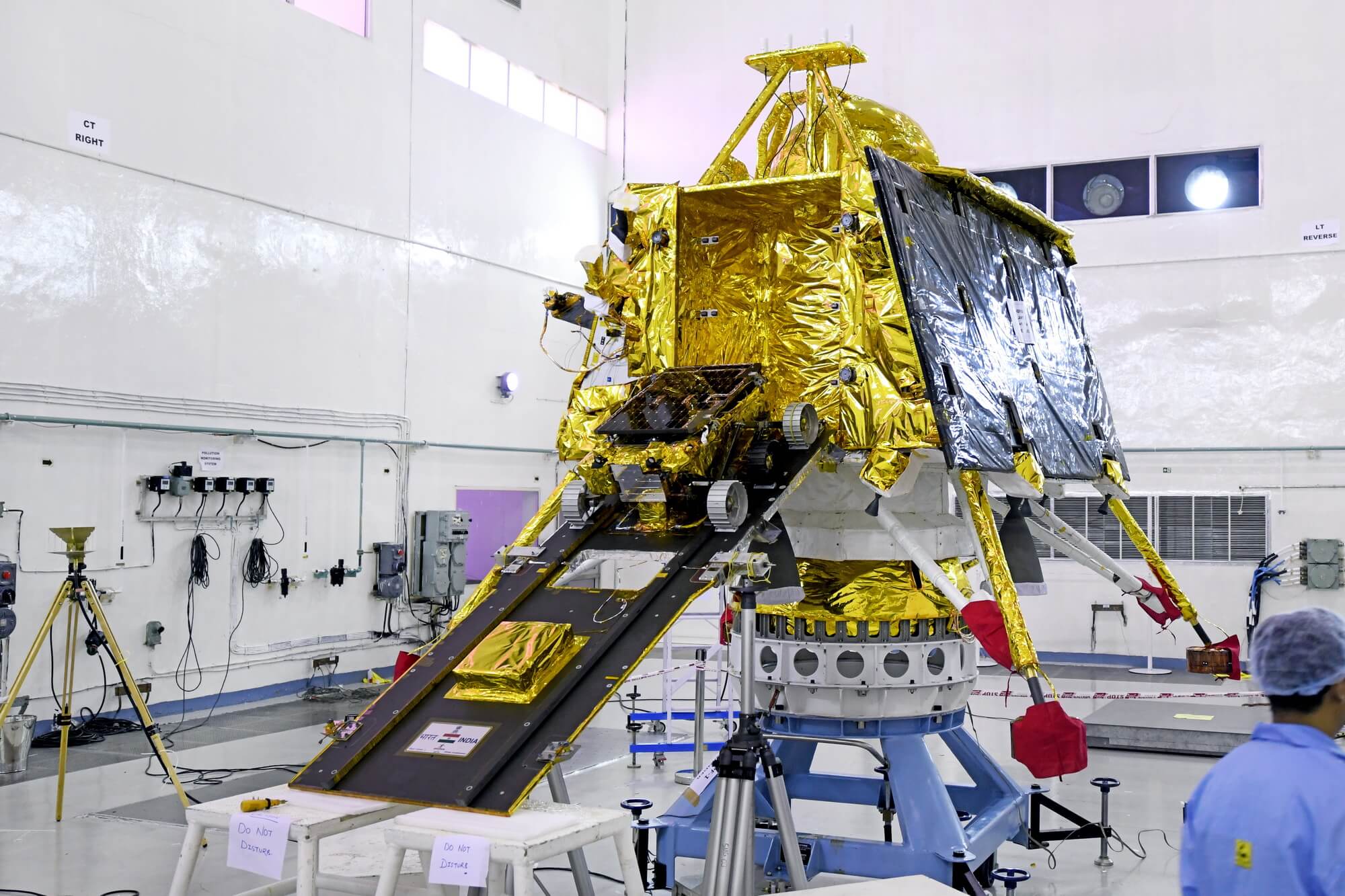 L'inde a lancé à la Lune moonwalker dans le cadre de la mission «même de la chandrayaan-2»