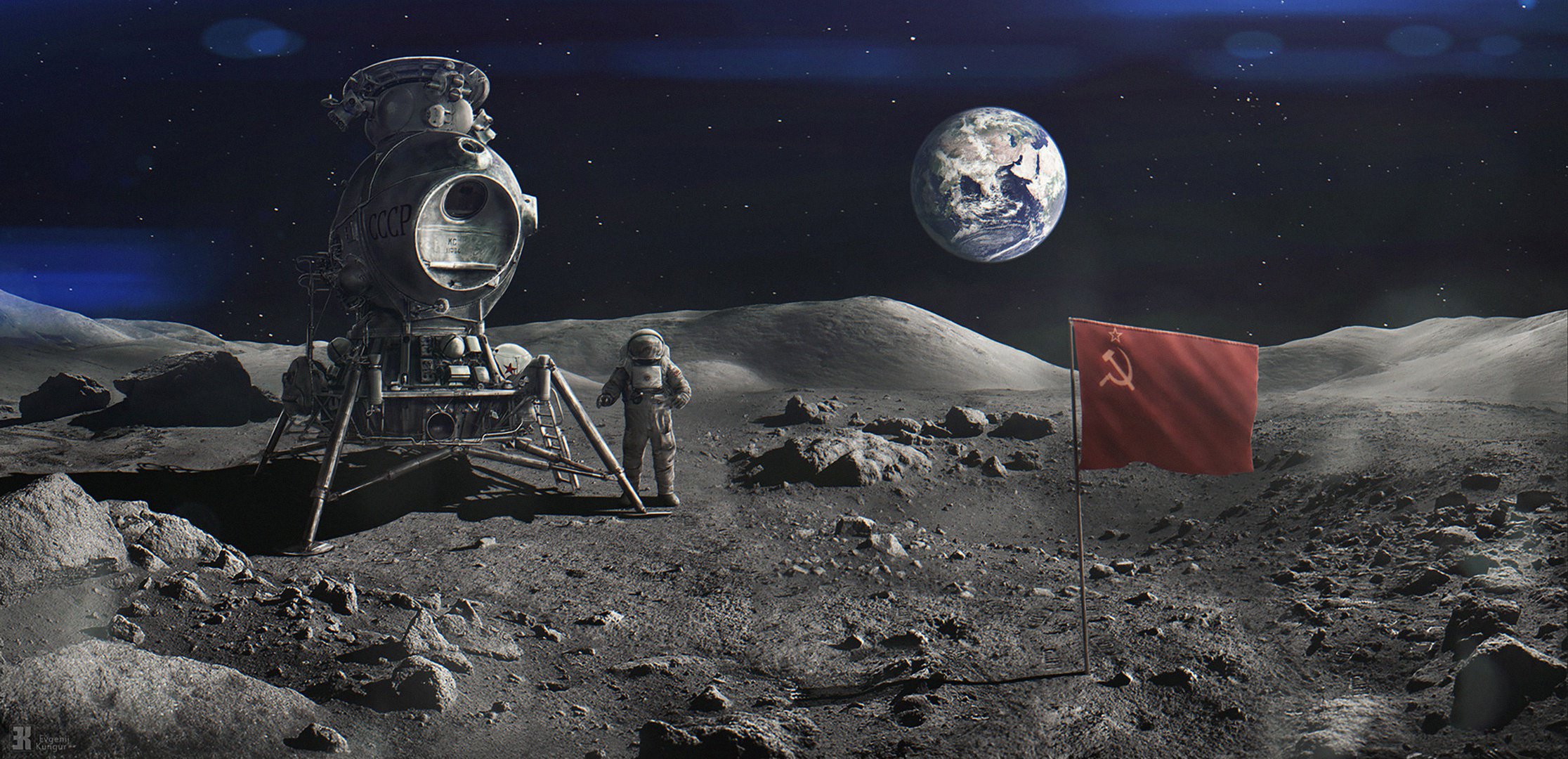 ¿Por qué los cosmonautas de la urss, no llegamos a la luna?
