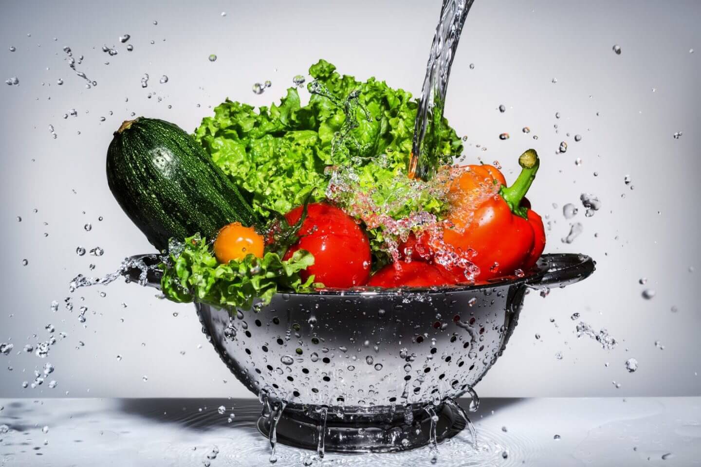 Se você precisa de lavagem de frutas e legumes com água e sabão?