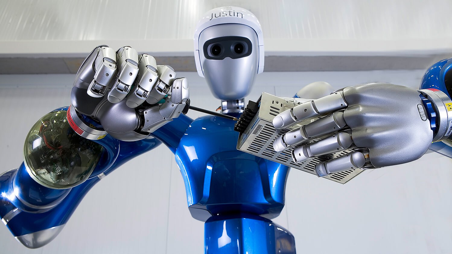 What is an anthropomorphic robot, and why is their popularity growing?