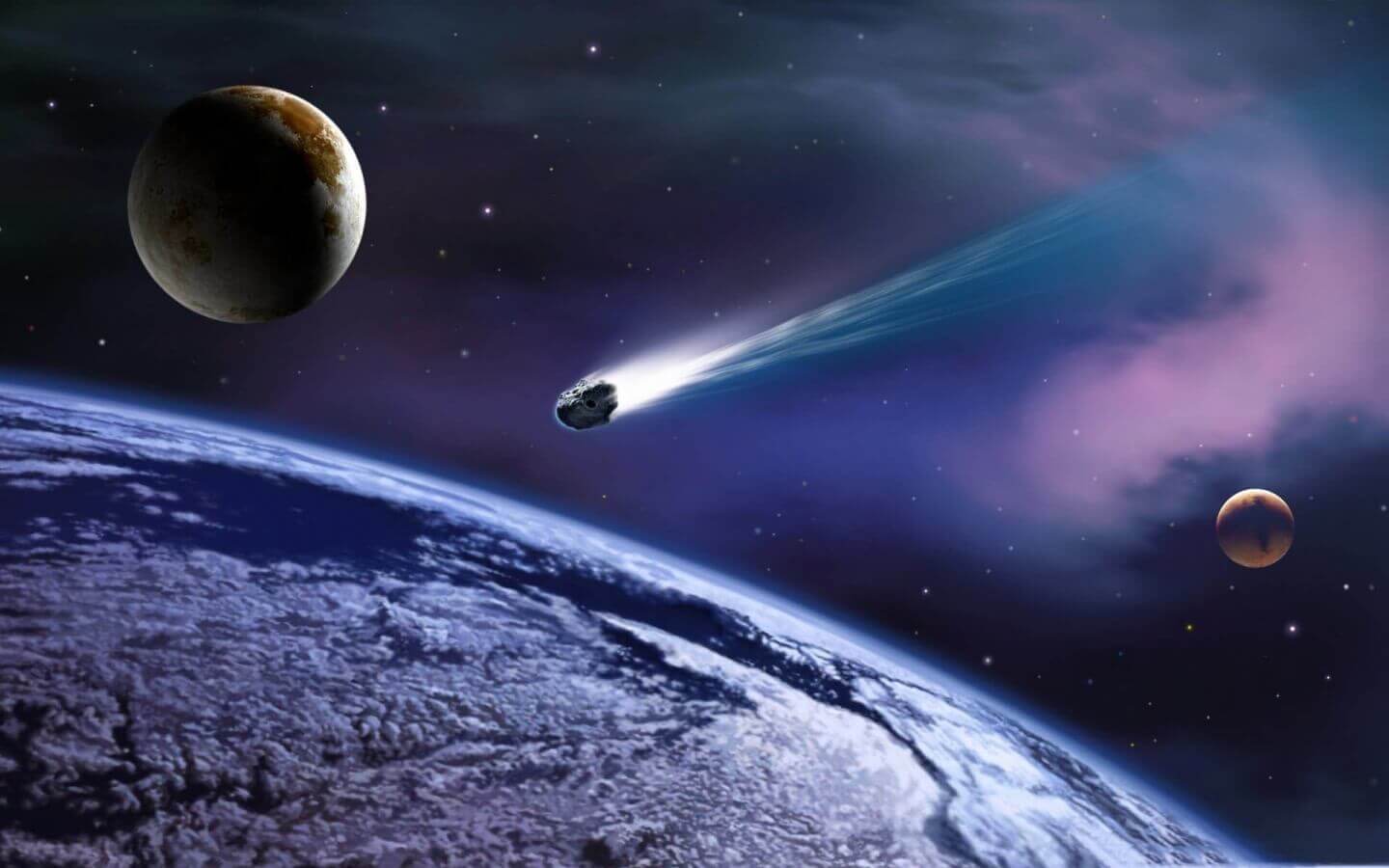 NASA har upptäckt två meteorer livets byggstenar