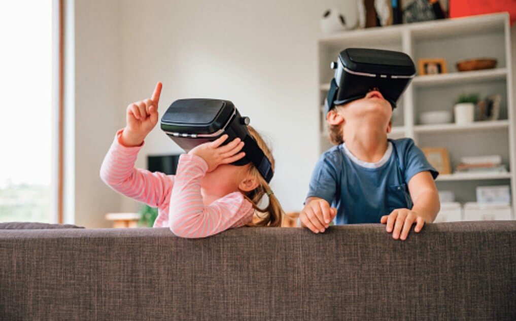 Virtual reality proposes to use as anesthesia for children