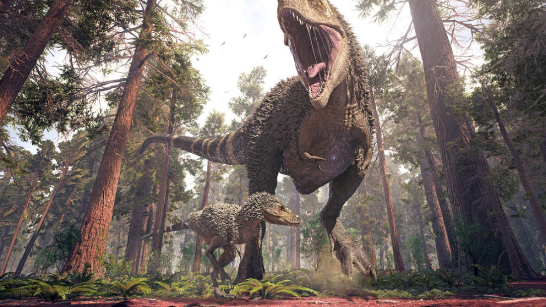 Il y avait effectivement un nain le tyrannosaure rex?
