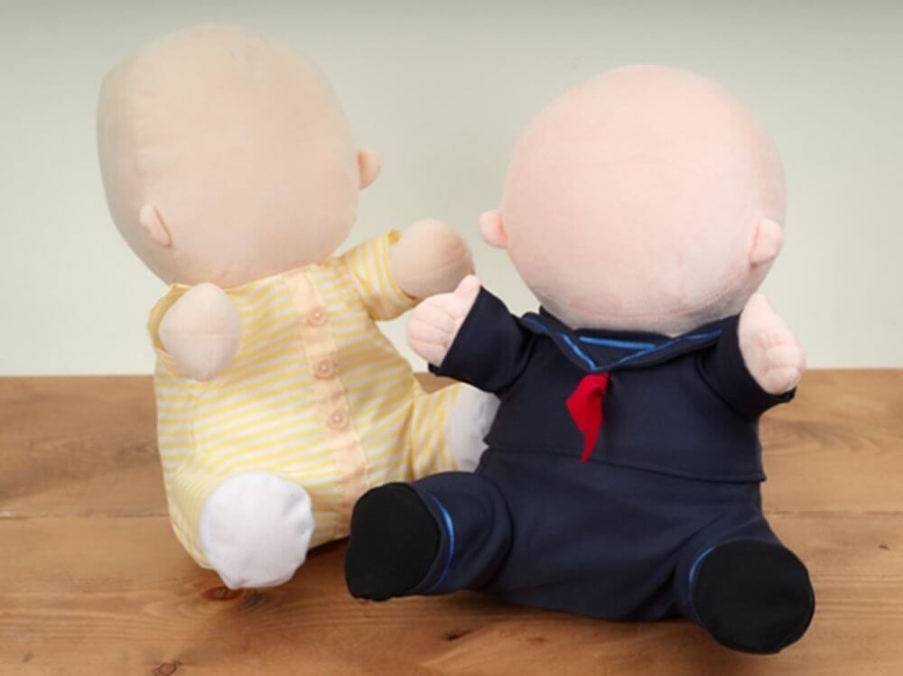 Japan has created a robot in the form of a baby without a face. What is it for?