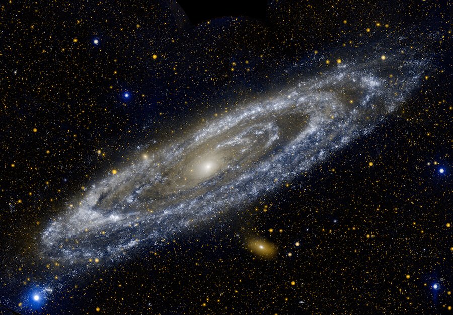 #video | the Andromeda Galaxy was the same size as the milky Way