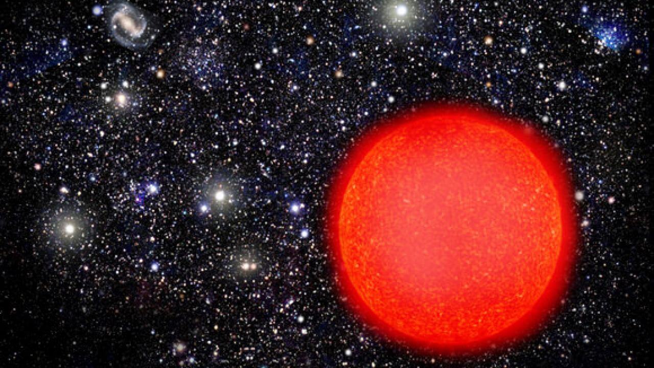 Den fruktansvärda hemligheten av Betelgeuse, giant star har svalt sin granne