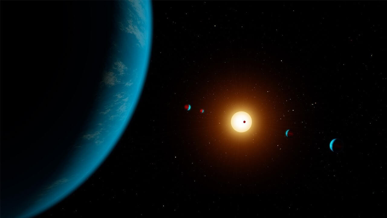 Discovered the most harmonious planetary system. But what does that mean?