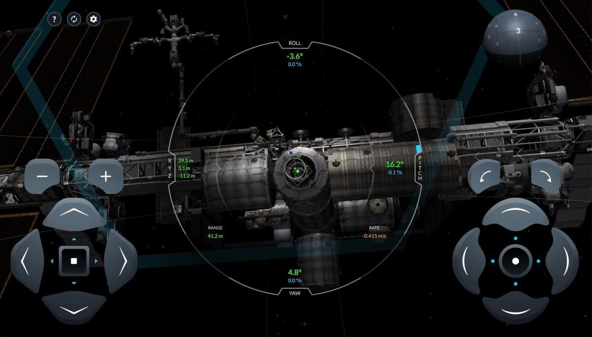 Und Sie werden in der Lage? SpaceX hat eine echte Simulator andocken Dragon mit der ISS Crew