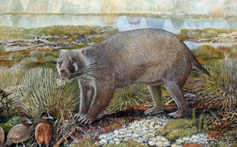 In Australia, opened a new animal, but it is already extinct
